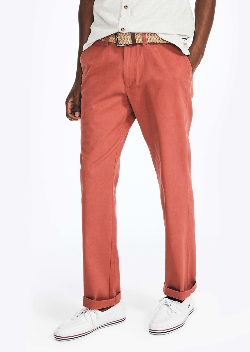 Nautica Mens Classic Fit Twill Pant