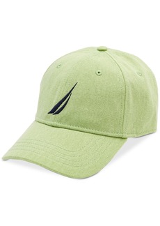 Nautica Men's Classic Logo Adjustable Cotton Baseball Cap Hat - Fairgreen