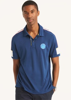 Nautica Mens Competition Sustainably Crafted Classic Fit Polo