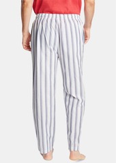 Nautica Men's Cotton Striped Pajama Pants - Bright White