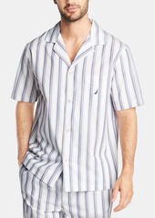 Nautica Men's Cotton Striped Pajama Shirt