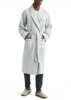 Nautica Men's Crafted Plaid Robe - High Rise