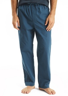 Nautica Men's Crafted Poplin Sleep Pant - Ensign Blue