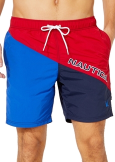 macy's nautica men's swimwear