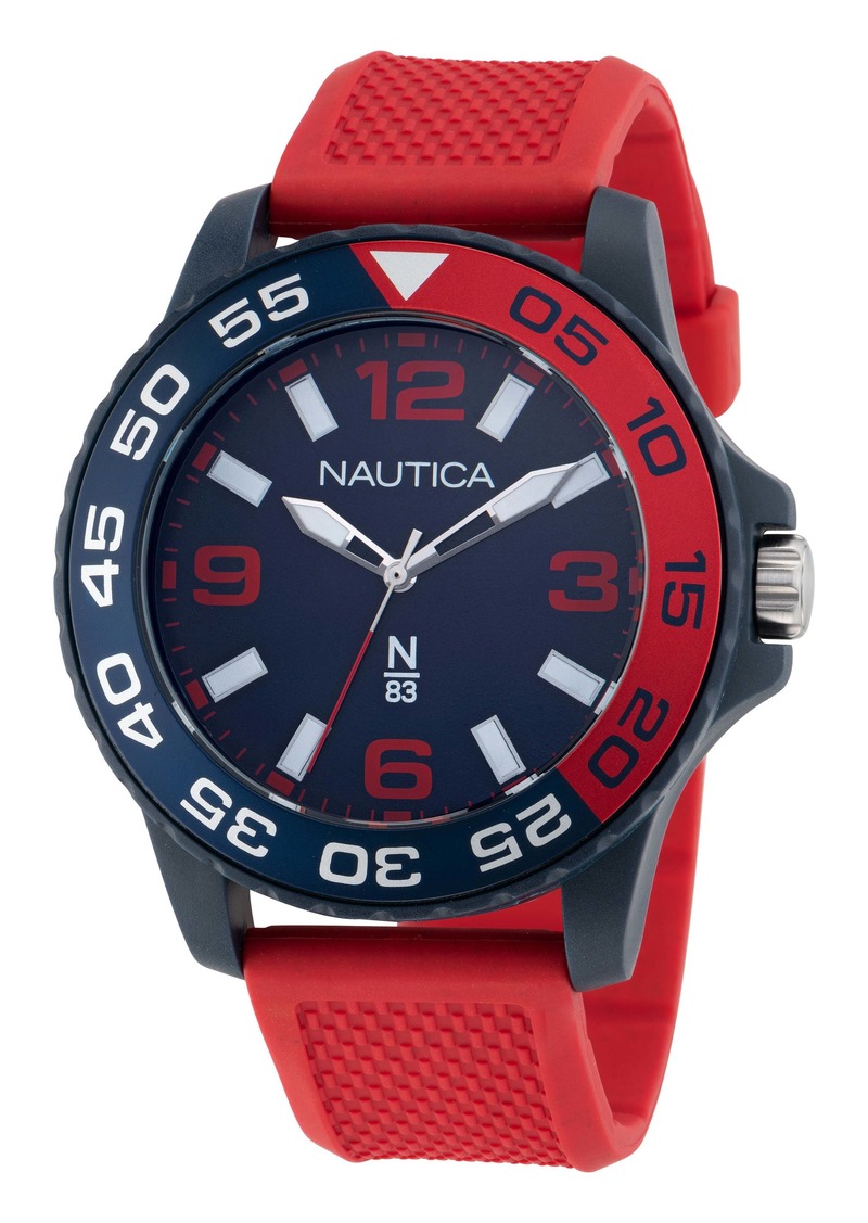 Nautica Mens Finn World 3-Hand Watch