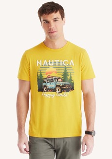 Nautica Mens Happy Trails Graphic T-Shirt