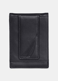 Nautica Mens Leather Front Pocket Wallet