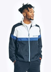 Nautica Mens Lightweight Colorblock Jacket