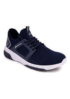 Nautica Mens Logo Mesh Sneaker