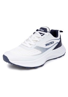 Nautica Mens Logo Mesh Sneaker