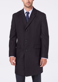 Nautica Men's Classic-Fit Batten Overcoat - Grey