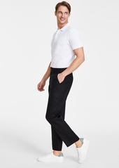 Nautica Men's Modern-Fit Linen Dress Pants - Navy