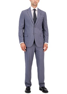 Nautica Men's Modern-Fit Stretch Nested Suit - Light Grey