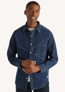 Nautica Mens Nautica Jeans Co. Denim Shirt