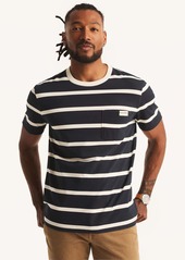 Nautica Mens Nautica Jeans Co. Striped T-Shirt