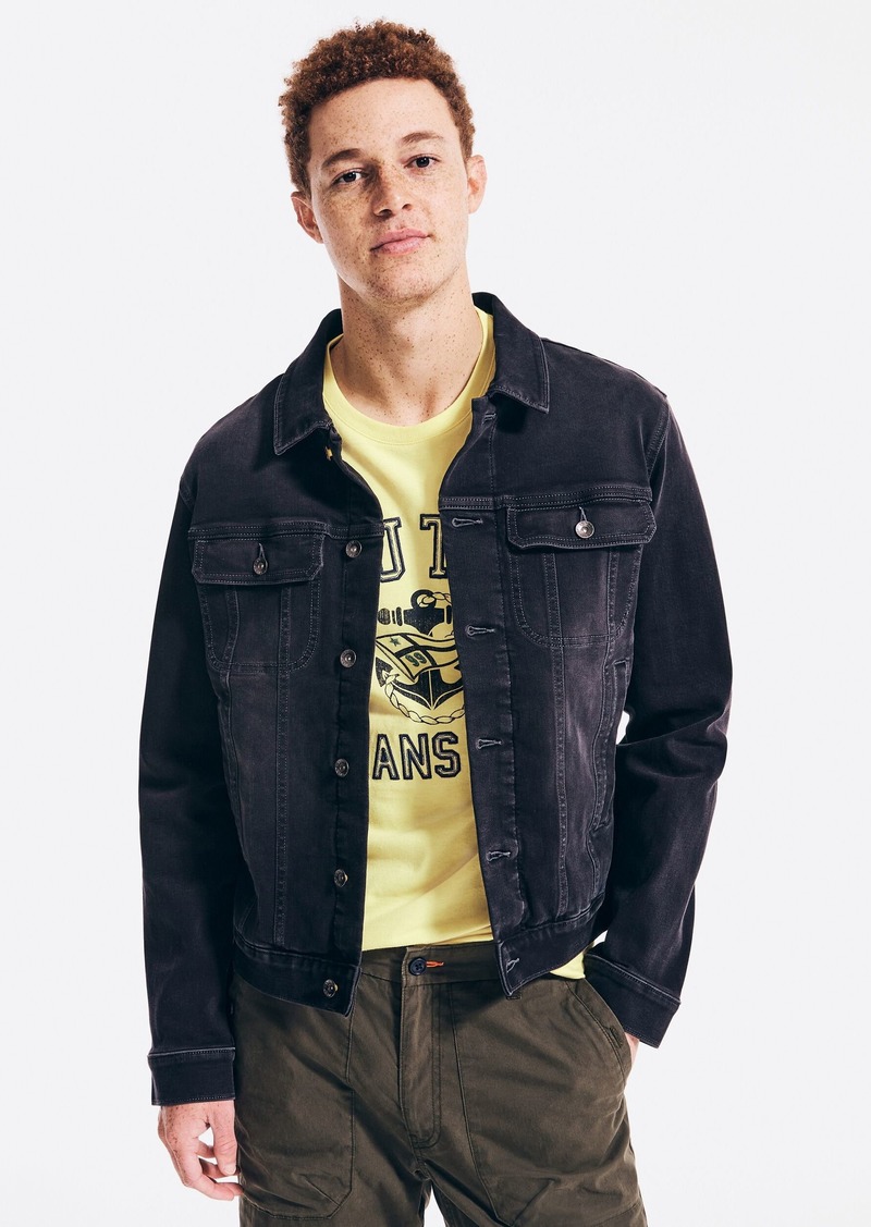 Nautica Mens Nautica Jeans Co. Sustainably Crafted Denim Jacket