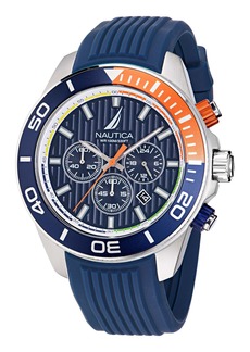 Nautica Mens Nautica One Silicone Chronograph Watch