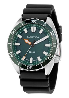 Nautica Mens Nautica Vintage Silicone Watch