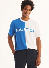 Nautica Mens Navtech Sustainably Crafted Crewneck Logo T-Shirt