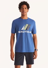 Nautica Mens Navtech Sustainably Crafted Logo T-Shirt