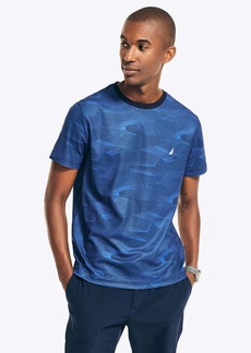 Nautica Mens Navtech Sustainably Crafted Printed T-Shirt