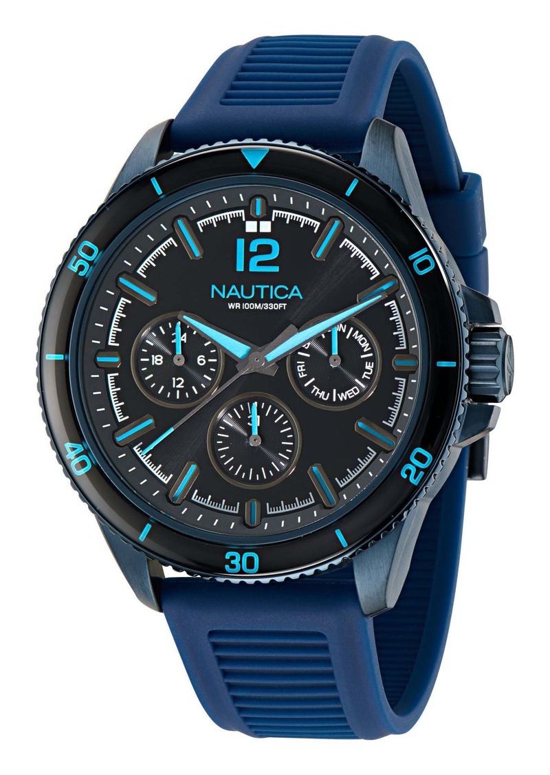 Nautica Mens Nct Windross Wheat Fiber Watch