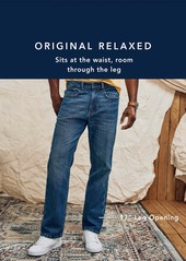 Nautica Men's Original Relaxed-Fit Stretch Denim 5-Pocket Jeans - Alborian Sea