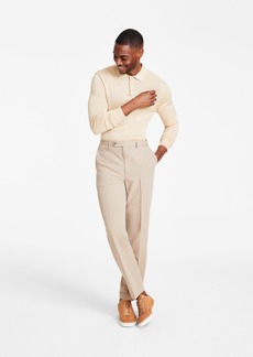 Nautica Men's Performance Stretch Modern-Fit Dress Pants - Camel