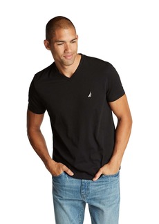Nautica Mens Premium Cotton V-Neck T-Shirt