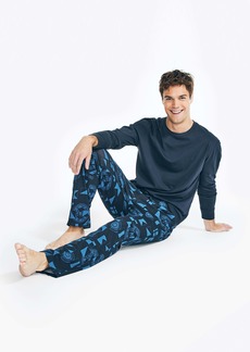 Nautica Mens Print Pajama Pant Set
