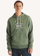 Nautica Mens Pullover Logo Hoodie