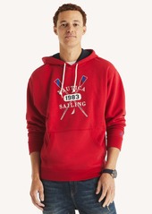 Nautica Mens Pullover Logo Hoodie