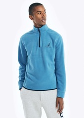 Nautica Mens Quarter Zip Nautex Fleece Pullover