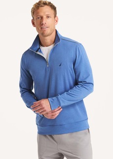 Nautica Mens Quarter-Zip Sweatshirt