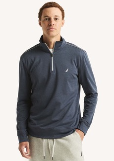 Nautica Mens Quarter-Zip Sweatshirt