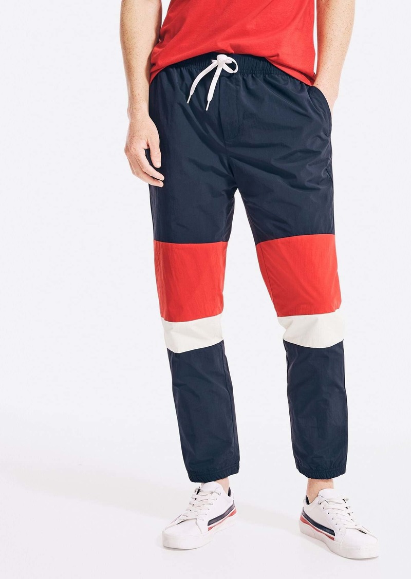 Nautica Mens Reissue Colorblock Track Pant