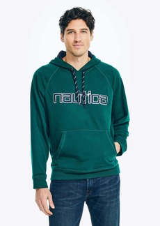 Nautica Mens Reissue Sustainably Crafted Logo Hoodie