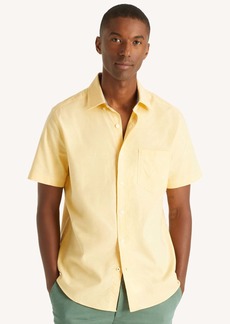 Nautica Mens Short-Sleeve Oxford Shirt