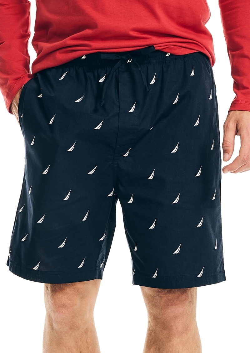 Nautica Men's Signature Pajama Shorts - Maritime Navy