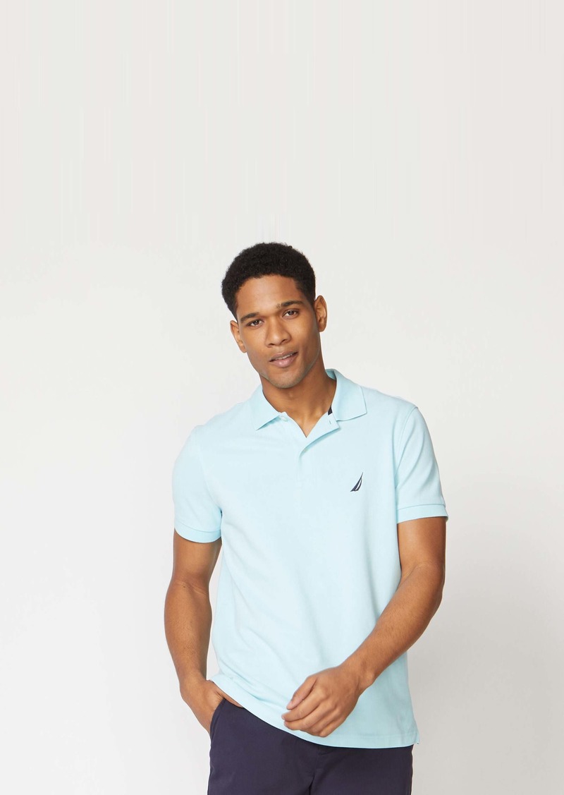 Nautica Mens Slim Fit Deck Polo