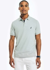 Nautica Mens Slim Fit Interlock Deck Polo