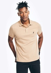 Nautica Mens Slim Fit Interlock Deck Polo