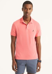 Nautica Mens Slim Fit Interlock Polo