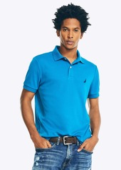 Nautica Mens Slim Fit Interlock Polo