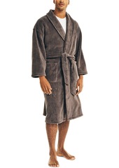 Nautica Men's Solid Shawl Robe
