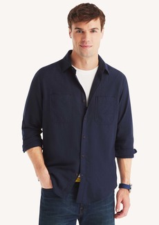 Nautica Mens Solid Shirt