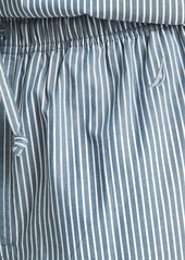 Nautica Men's Striped Poplin Pajama Pants - Ensign Blue