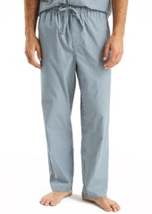 Nautica Men's Striped Poplin Pajama Pants - Ensign Blue