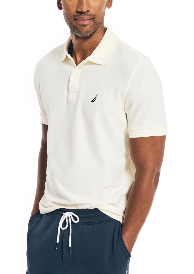 Nautica Men's Classic-Fit Deck Polo Shirt - Sailcream