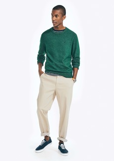 Nautica Mens Sustainably Crafted Crewneck Sweater